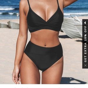 High waisted bikini